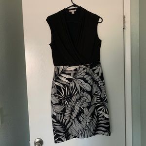 Dress Barn Black & White Dress